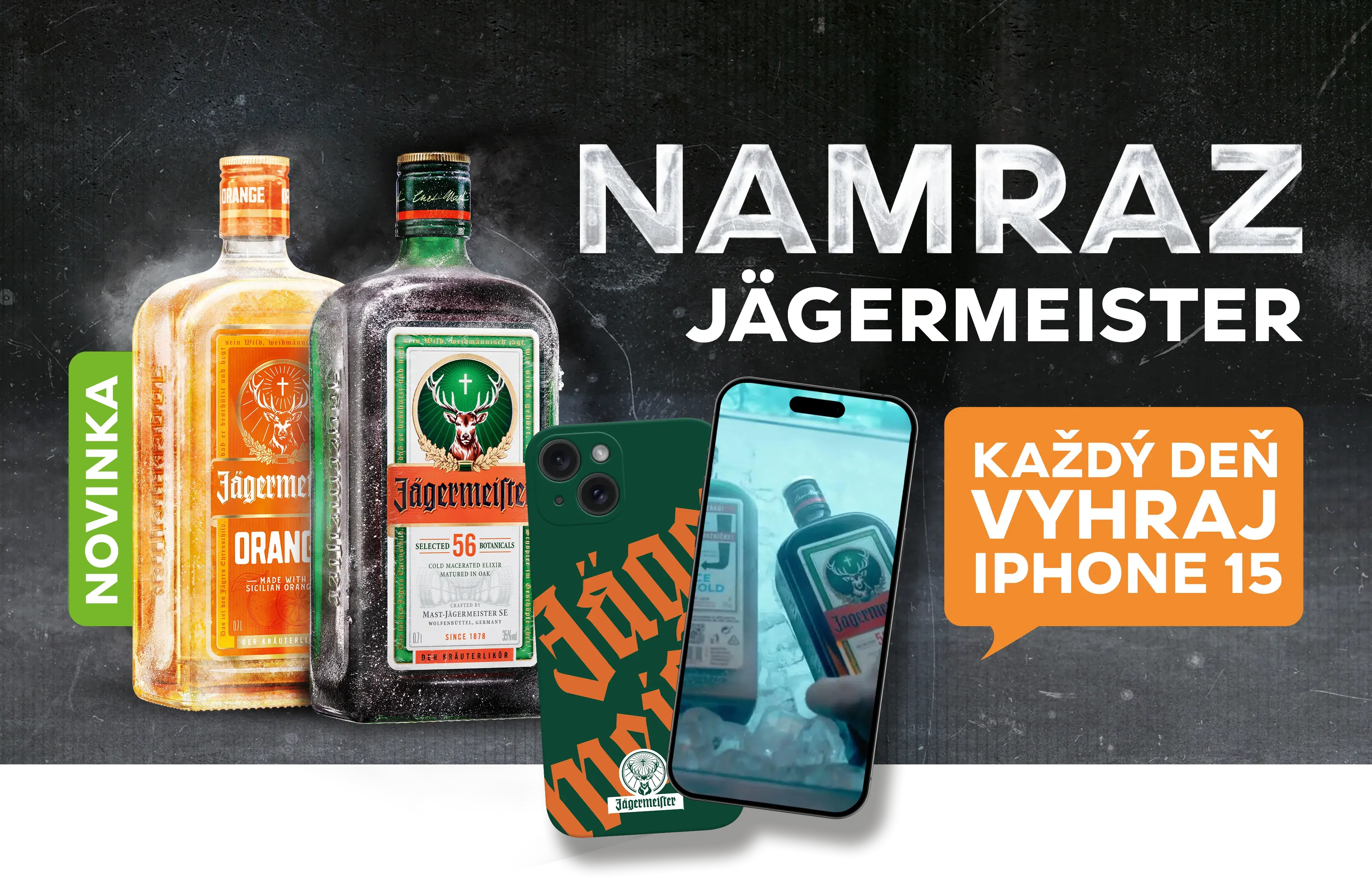 Namraz Jägermeister a vyhraj každý deň iPhone 15